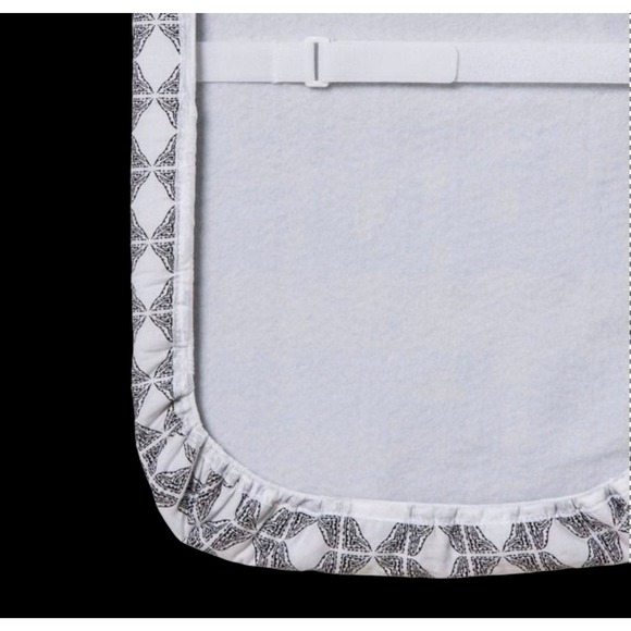 NEW Threshold IRONING IRON BOARD COVER Padded Black White Standard 53.5x14.25x2 - Picture 3 of 8